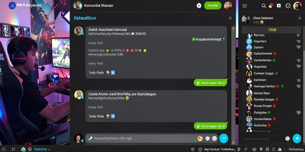 Tampilan antarmuka yang modern dan intuitif.