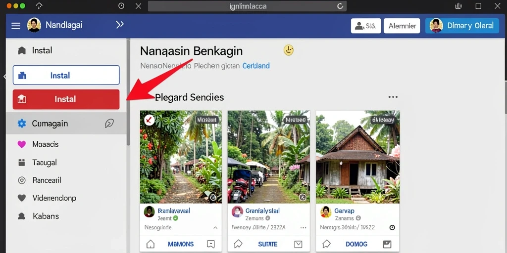 Tampilan antarmuka yang user-friendly dan menarik.