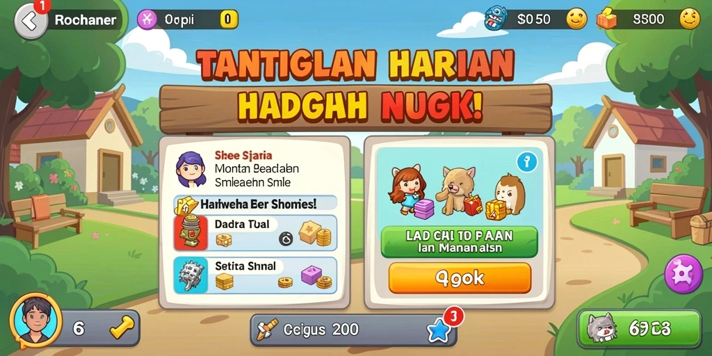 Tampilan antarmuka yang user-friendly dan mudah dinavigasi.