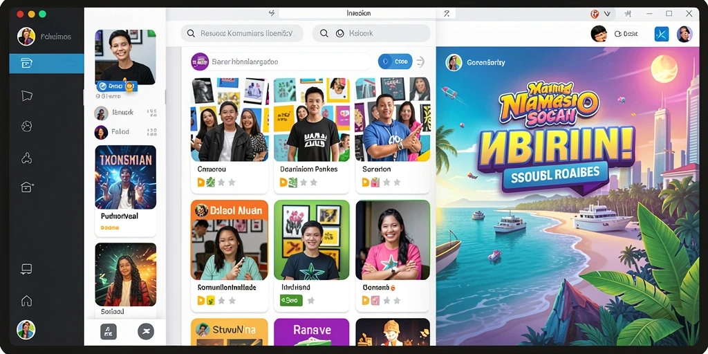 Tampilan antarmuka yang ramah pengguna.