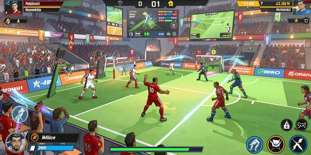 Tampilan layar utama yang menarik dan intuitif.