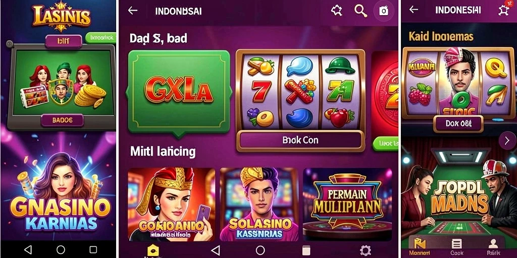 Tampilan awal yang menarik dan penuh warna.