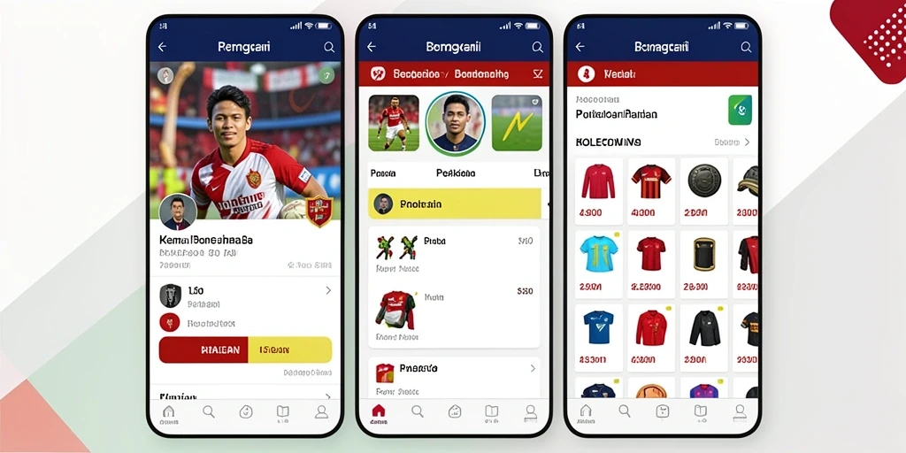 Tampilan antarmuka pengguna yang bersih dan modern.