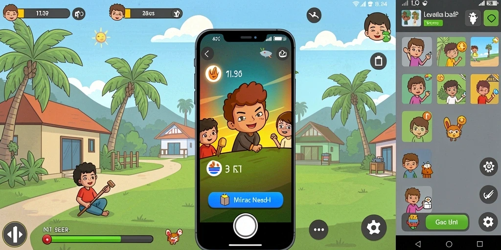 Tampilan antarmuka yang user-friendly.