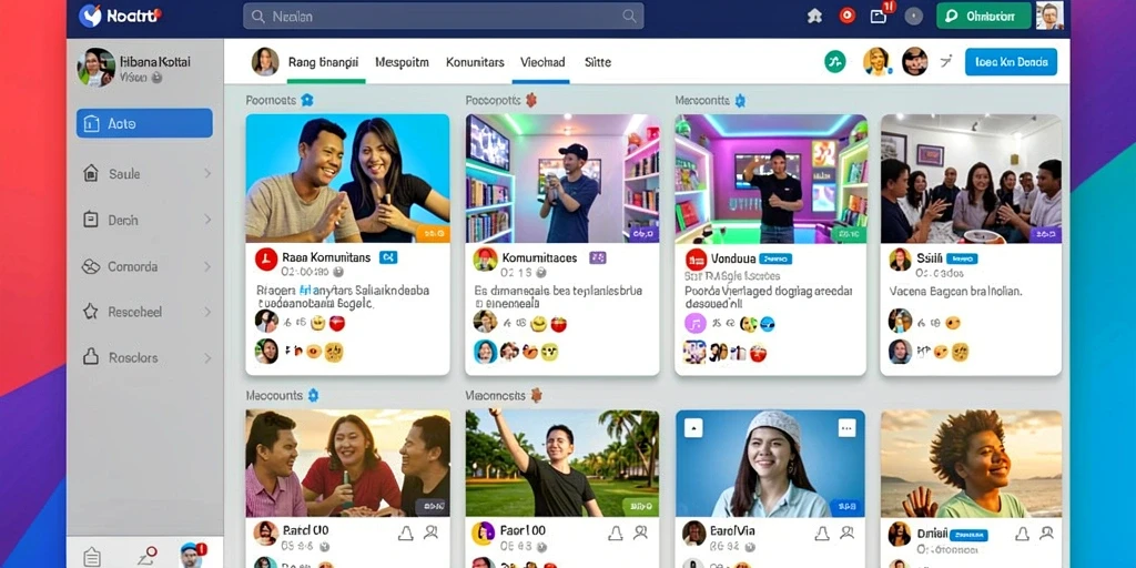 Tampilan awal game yang menarik dan mudah dinavigasi.