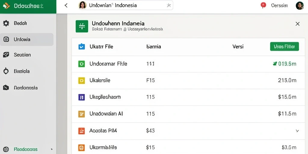 Tampilan antarmuka yang modern dan mudah dinavigasi.