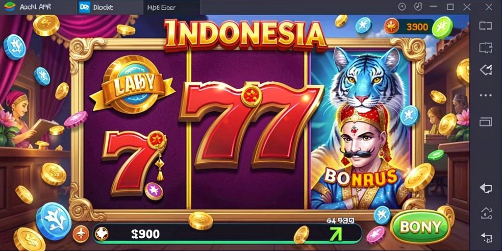 Tampilan awal SUPERHOKI dengan grafik menawan.