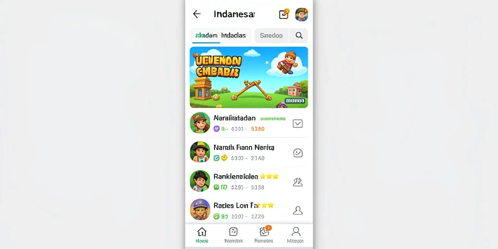 Menampilkan karakter utama dengan senjata unik.