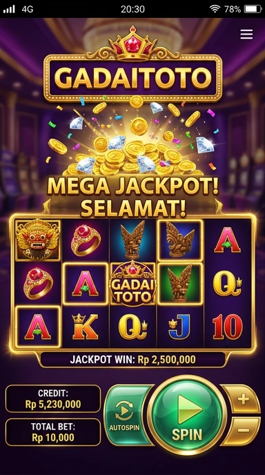 Galeri pratinjau visual gadaitoto build APK resmi terbaru